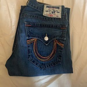 Straight true religion 34x30. In good condition